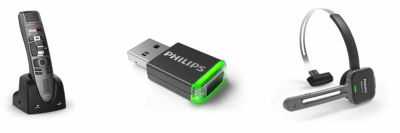 Adaptateur sans fil Air Bridge Philips ACC4100 pour dictée sur PC Dicma à Mulhouse