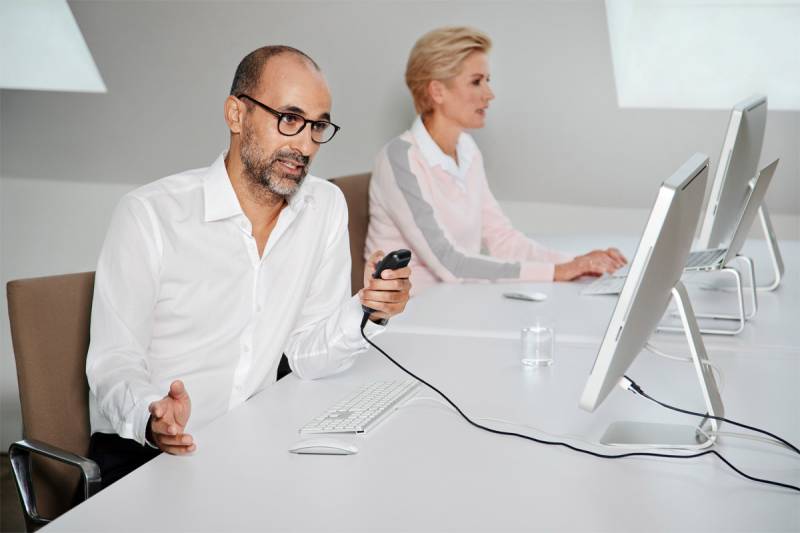 La dictée vocale Dragon en action