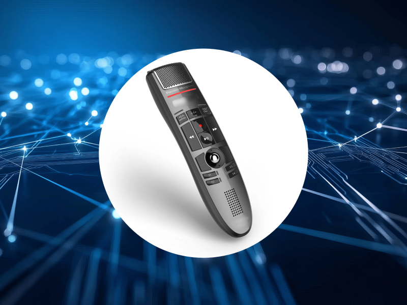 Micro Philips SpeechMike de Dicma, le micro pour une dictée vocale précise