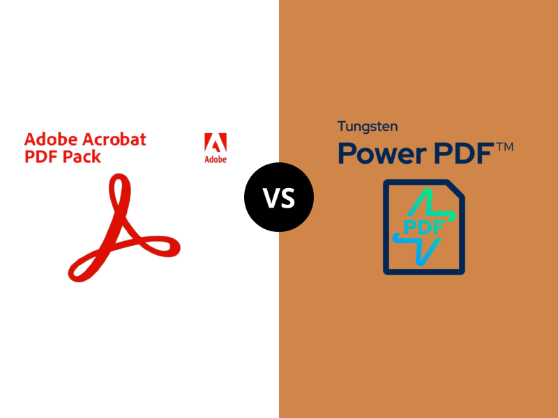 Tungsten Power PDF ou Adobe Acrobat avec Dicma ?